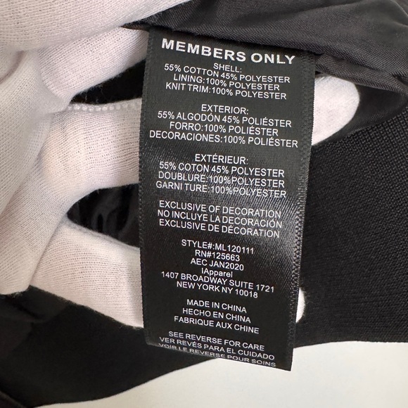 Members Only Classic Iconic Racer Jacket - Picture 6 of 7